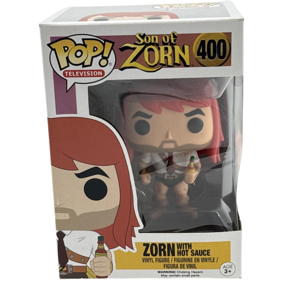 Funko Pop Television Son Of Zorn 400 Zorn With Hot Sauce Vinyl Figure Standard